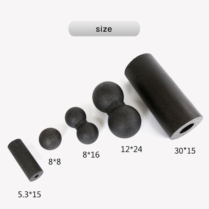 5pcs EPP hollow yoga column foam roller set