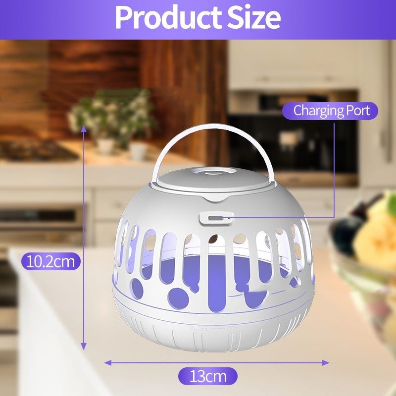 USB Charging Multifunctional Insect Killer Purple Light Trap Lamp