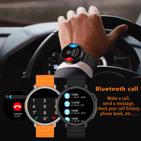 Smart Watch 1.6 Narrow Edge AMOLED Screen Bluetooth Calling