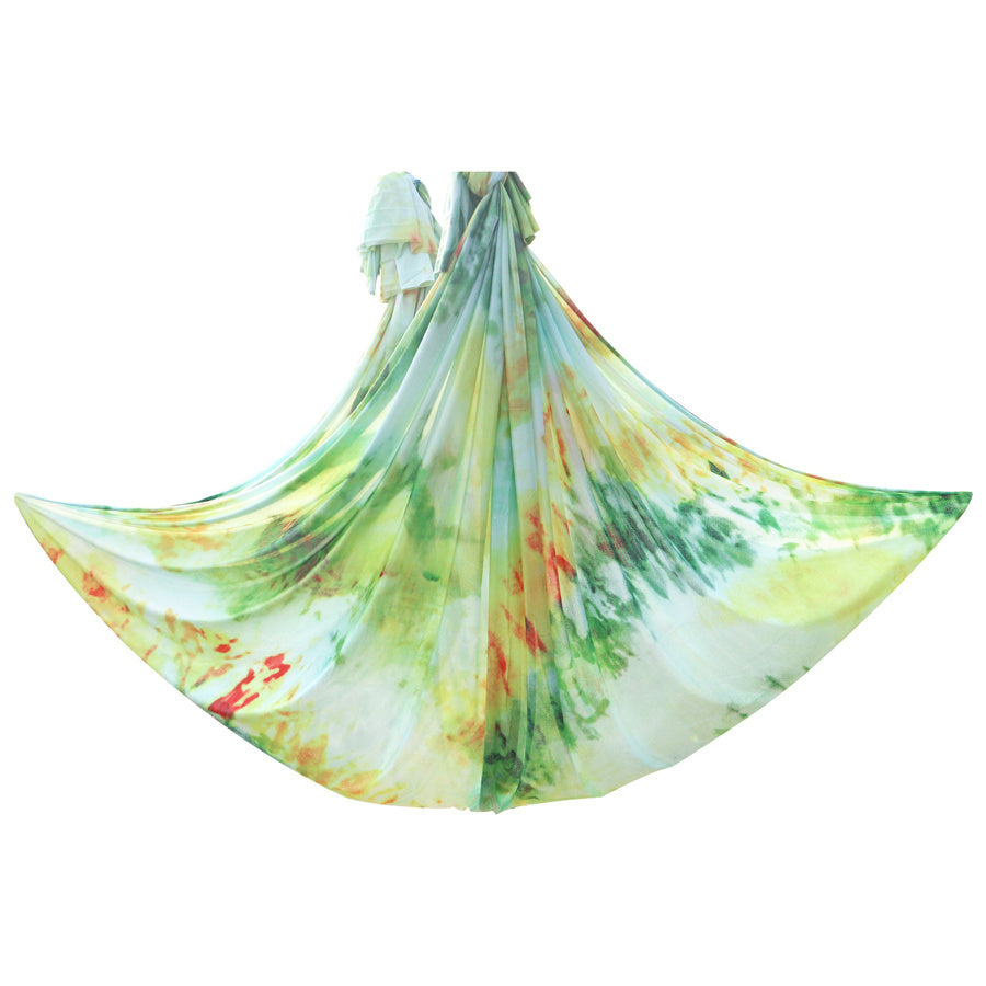 Home Color Gradient Aerial Yoga Hammock Fabric