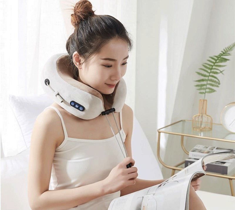 U Shaped Massage Pillow Neck Massage Device Electric Neck Massager