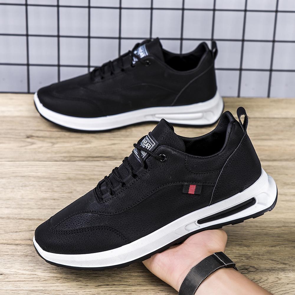 Leather Surface Casual Sports Shoes