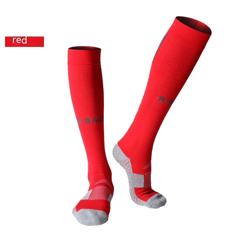 Towel Bottom Long Soccer Socks