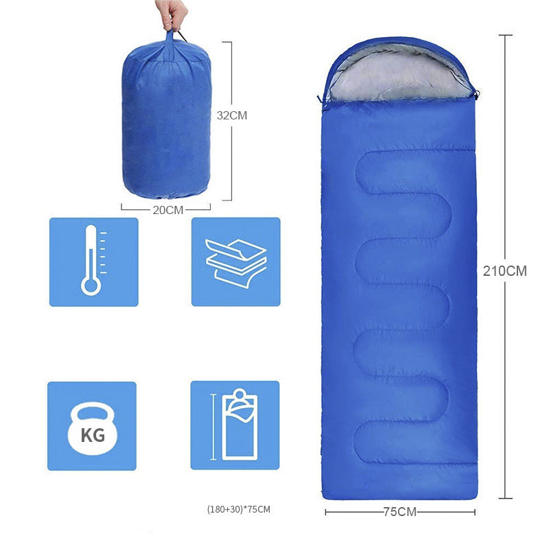 Envelope Outdoor Camping Winter Sleeping Bag