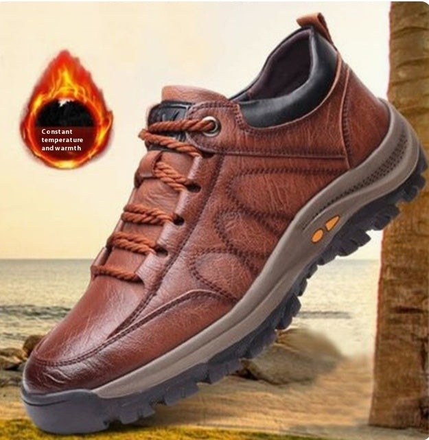 Casual Leather Hiking Shoes